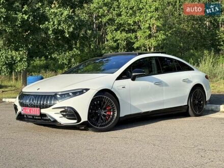 Мерседес EQS 2023 в Киеве на Automoto.ua Белый Мерседес EQS, объемом двигателя 0 л и пробегом 29 тыс. км за 88800 $, фото 1 на Automoto.ua