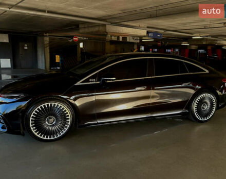 Черный Мерседес EQS, объемом двигателя 0 л и пробегом 58 тыс. км за 71000 $, фото 2 на Automoto.ua