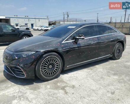 Черный Мерседес EQS, объемом двигателя 0 л и пробегом 28 тыс. км за 34669 $, фото 2 на Automoto.ua