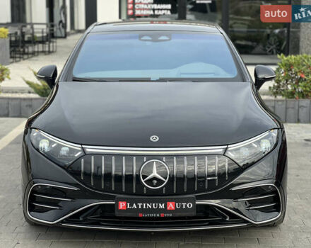 Черный Мерседес EQS, объемом двигателя 0 л и пробегом 24 тыс. км за 78700 $, фото 1 на Automoto.ua