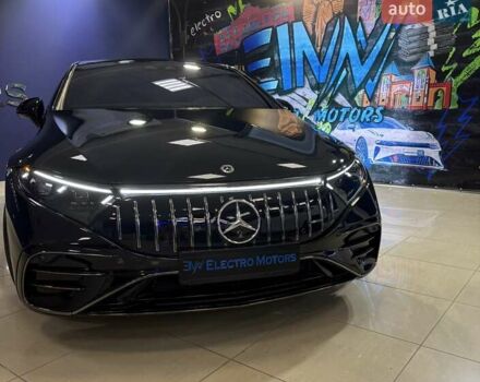 Черный Мерседес EQS, объемом двигателя 0 л и пробегом 39 тыс. км за 72999 $, фото 5 на Automoto.ua