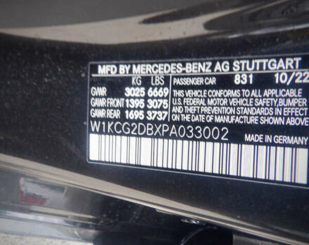 Черный Мерседес EQS, объемом двигателя 0 л и пробегом 28 тыс. км за 51999 $, фото 57 на Automoto.ua