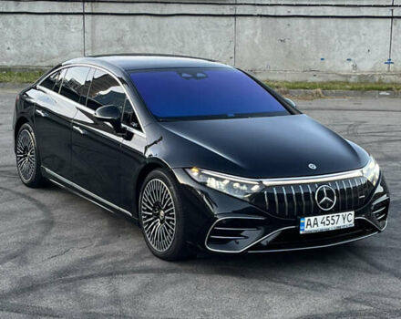 Черный Мерседес EQS, объемом двигателя 0 л и пробегом 31 тыс. км за 67000 $, фото 1 на Automoto.ua