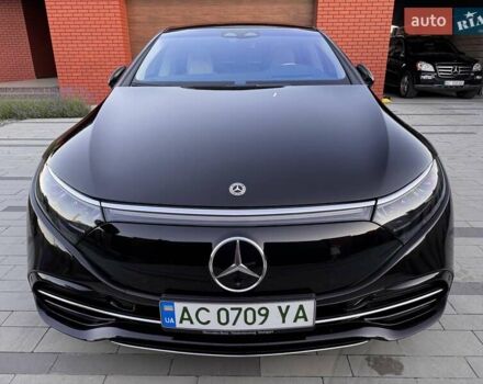 Черный Мерседес EQS, объемом двигателя 0 л и пробегом 50 тыс. км за 75000 $, фото 1 на Automoto.ua