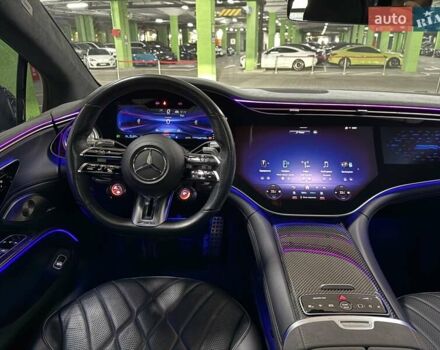 Черный Мерседес EQS, объемом двигателя 0 л и пробегом 47 тыс. км за 77000 $, фото 14 на Automoto.ua