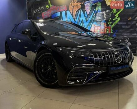 Черный Мерседес EQS, объемом двигателя 0 л и пробегом 39 тыс. км за 72999 $, фото 3 на Automoto.ua