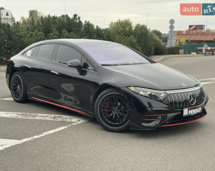 Черный Мерседес EQS, объемом двигателя 0 л и пробегом 36 тыс. км за 77000 $, фото 1 на Automoto.ua