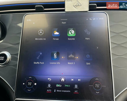 Черный Мерседес EQS, объемом двигателя 0 л и пробегом 28 тыс. км за 51999 $, фото 20 на Automoto.ua