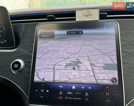 Черный Мерседес EQS, объемом двигателя 0 л и пробегом 28 тыс. км за 51999 $, фото 16 на Automoto.ua