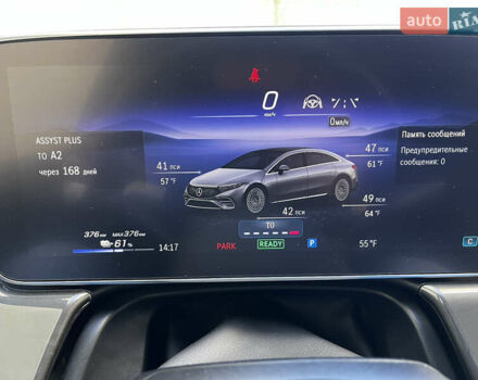 Черный Мерседес EQS, объемом двигателя 0 л и пробегом 28 тыс. км за 51999 $, фото 40 на Automoto.ua