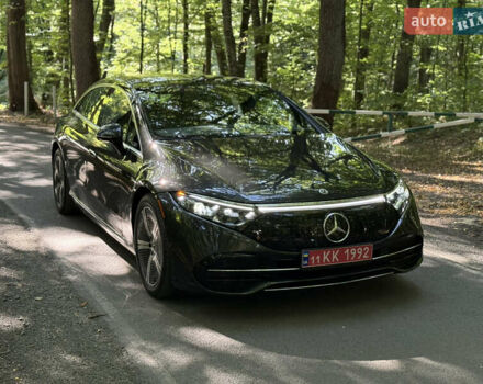 Черный Мерседес EQS, объемом двигателя 0 л и пробегом 65 тыс. км за 46300 $, фото 2 на Automoto.ua
