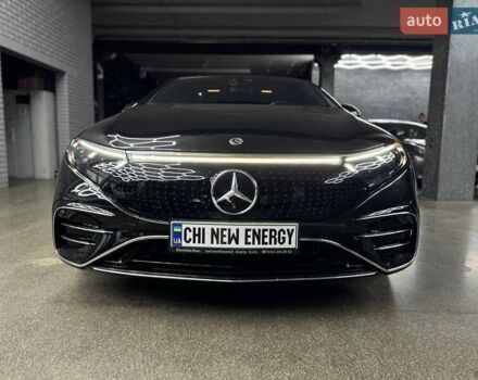 Черный Мерседес EQS, объемом двигателя 0 л и пробегом 32 тыс. км за 62500 $, фото 1 на Automoto.ua