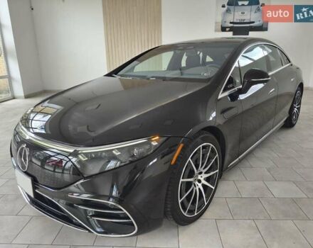 Черный Мерседес EQS, объемом двигателя 0 л и пробегом 13 тыс. км за 67000 $, фото 1 на Automoto.ua