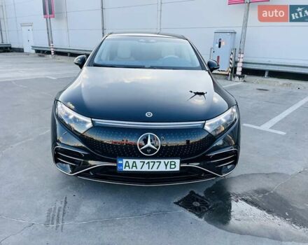 Черный Мерседес EQS, объемом двигателя 0 л и пробегом 22 тыс. км за 82000 $, фото 1 на Automoto.ua