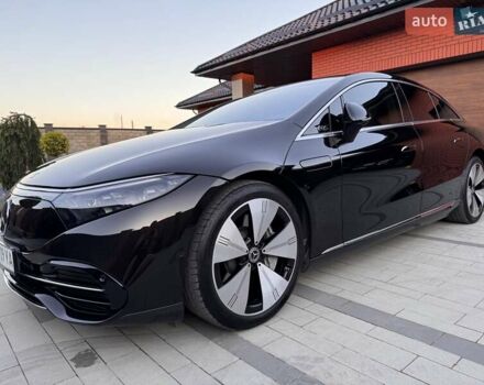 Черный Мерседес EQS, объемом двигателя 0 л и пробегом 50 тыс. км за 75000 $, фото 7 на Automoto.ua