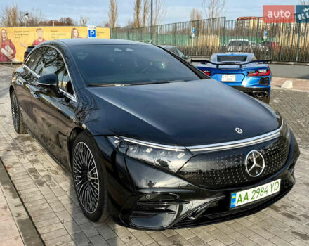 Черный Мерседес EQS, объемом двигателя 0 л и пробегом 41 тыс. км за 48500 $, фото 10 на Automoto.ua