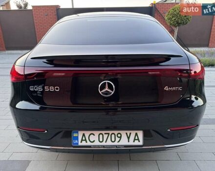 Черный Мерседес EQS, объемом двигателя 0 л и пробегом 50 тыс. км за 75000 $, фото 4 на Automoto.ua
