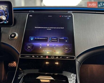 Черный Мерседес EQS, объемом двигателя 0 л и пробегом 32 тыс. км за 62500 $, фото 22 на Automoto.ua