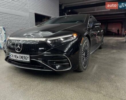Черный Мерседес EQS, объемом двигателя 0 л и пробегом 32 тыс. км за 62500 $, фото 4 на Automoto.ua