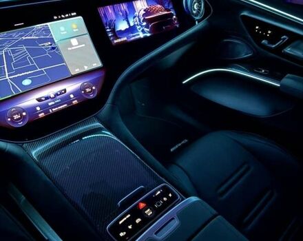 Черный Мерседес EQS, объемом двигателя 0 л и пробегом 39 тыс. км за 71999 $, фото 154 на Automoto.ua