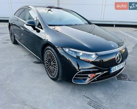 Черный Мерседес EQS, объемом двигателя 0 л и пробегом 22 тыс. км за 82000 $, фото 2 на Automoto.ua