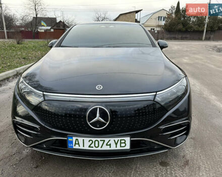 Черный Мерседес EQS, объемом двигателя 0 л и пробегом 85 тыс. км за 54000 $, фото 3 на Automoto.ua