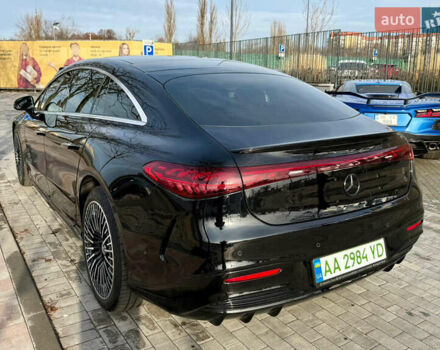 Черный Мерседес EQS, объемом двигателя 0 л и пробегом 41 тыс. км за 48500 $, фото 2 на Automoto.ua