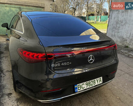 Черный Мерседес EQS, объемом двигателя 0 л и пробегом 28 тыс. км за 51999 $, фото 1 на Automoto.ua