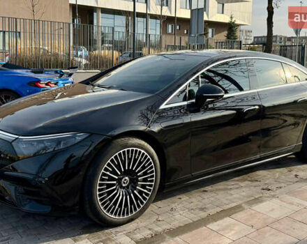 Черный Мерседес EQS, объемом двигателя 0 л и пробегом 41 тыс. км за 48500 $, фото 1 на Automoto.ua
