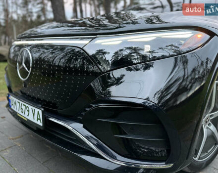 Черный Мерседес EQS, объемом двигателя 0 л и пробегом 20 тыс. км за 77700 $, фото 7 на Automoto.ua