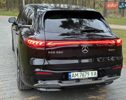 Черный Мерседес EQS, объемом двигателя 0 л и пробегом 20 тыс. км за 77700 $, фото 24 на Automoto.ua