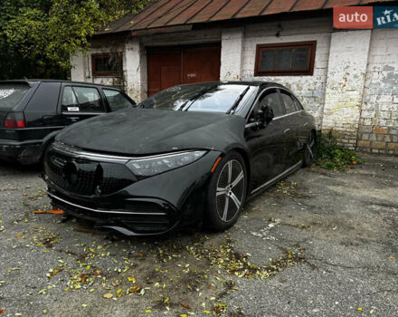 Черный Мерседес EQS, объемом двигателя 0 л и пробегом 30 тыс. км за 35000 $, фото 1 на Automoto.ua