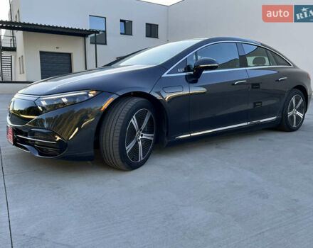 Черный Мерседес EQS, объемом двигателя 0 л и пробегом 15 тыс. км за 49300 $, фото 2 на Automoto.ua