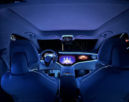 Черный Мерседес EQS, объемом двигателя 0 л и пробегом 20 тыс. км за 77700 $, фото 116 на Automoto.ua