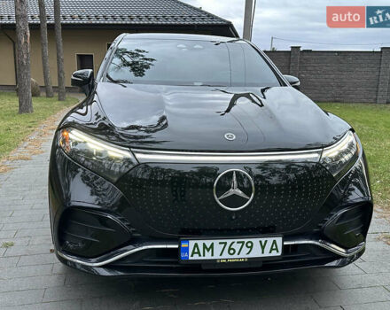 Черный Мерседес EQS, объемом двигателя 0 л и пробегом 20 тыс. км за 77700 $, фото 40 на Automoto.ua