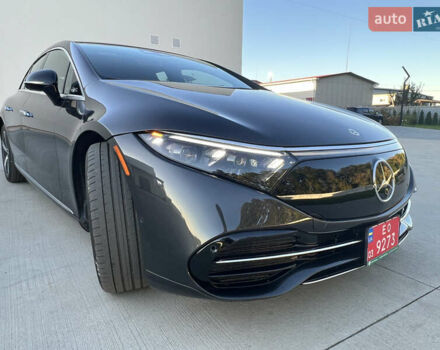 Черный Мерседес EQS, объемом двигателя 0 л и пробегом 15 тыс. км за 49300 $, фото 4 на Automoto.ua