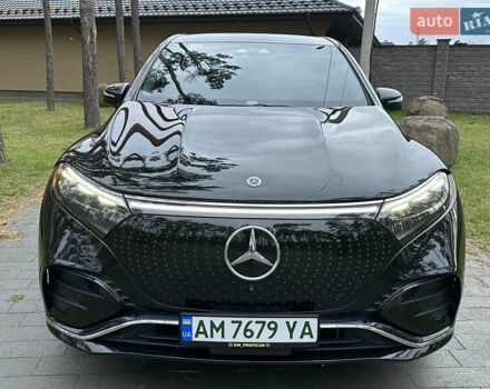 Черный Мерседес EQS, объемом двигателя 0 л и пробегом 20 тыс. км за 77700 $, фото 41 на Automoto.ua