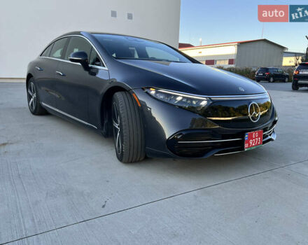 Черный Мерседес EQS, объемом двигателя 0 л и пробегом 15 тыс. км за 49300 $, фото 5 на Automoto.ua