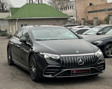 Черный Мерседес EQS, объемом двигателя 0 л и пробегом 13 тыс. км за 77777 $, фото 3 на Automoto.ua