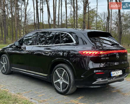 Черный Мерседес EQS, объемом двигателя 0 л и пробегом 20 тыс. км за 77700 $, фото 23 на Automoto.ua