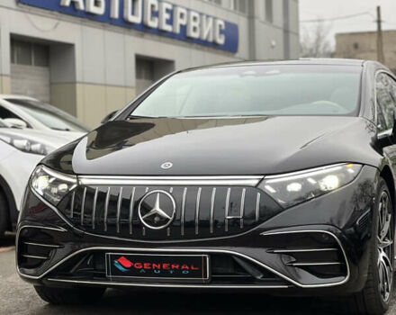 Черный Мерседес EQS, объемом двигателя 0 л и пробегом 13 тыс. км за 77777 $, фото 1 на Automoto.ua