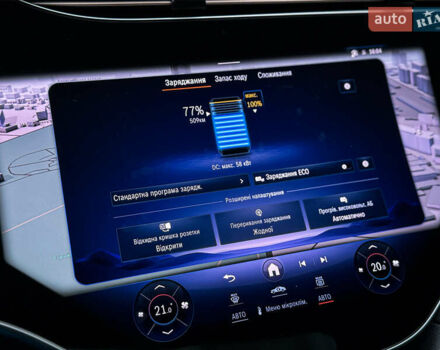 Чорний Мерседес EQS, об'ємом двигуна 0 л та пробігом 8 тис. км за 105000 $, фото 57 на Automoto.ua