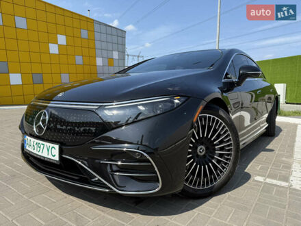 Мерседес EQS 2022 в Киеве на Automoto.ua Черный Мерседес EQS, объемом двигателя 0 л и пробегом 20 тыс. км за 63000 $, фото 1 на Automoto.ua