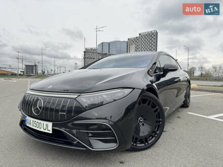 Черный Мерседес EQS, объемом двигателя 0 л и пробегом 41 тыс. км за 51000 $, фото 1 на Automoto.ua