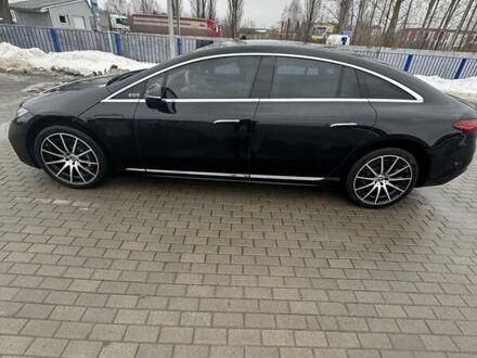 Черный Мерседес EQS, объемом двигателя 0 л и пробегом 36 тыс. км за 44000 $, фото 1 на Automoto.ua