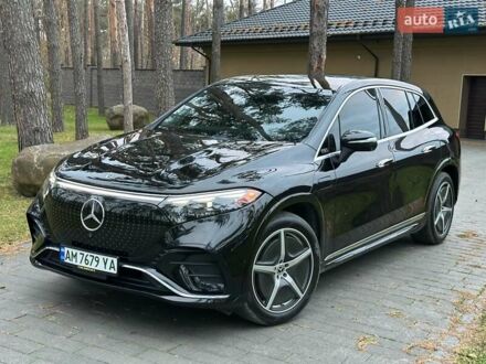 Черный Мерседес EQS, объемом двигателя 0 л и пробегом 20 тыс. км за 77700 $, фото 1 на Automoto.ua