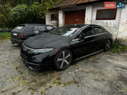 Черный Мерседес EQS, объемом двигателя 0 л и пробегом 30 тыс. км за 35000 $, фото 1 на Automoto.ua