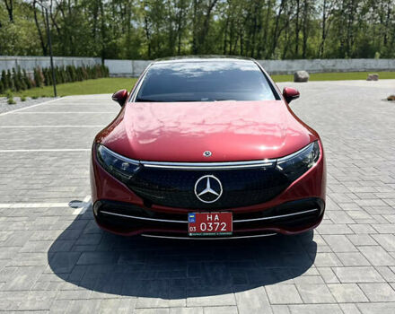 Червоний Мерседес EQS, об'ємом двигуна 0 л та пробігом 19 тис. км за 49500 $, фото 9 на Automoto.ua