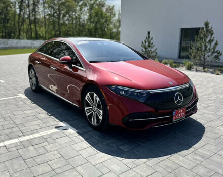 Червоний Мерседес EQS, об'ємом двигуна 0 л та пробігом 19 тис. км за 49500 $, фото 8 на Automoto.ua