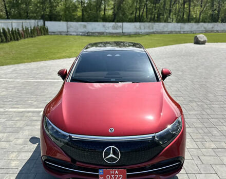 Червоний Мерседес EQS, об'ємом двигуна 0 л та пробігом 19 тис. км за 49500 $, фото 28 на Automoto.ua